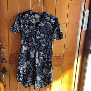 Gudrun Sjödén Black & White Print Dress/Tunic